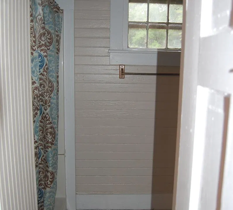 Bathroom off of the bedroom
