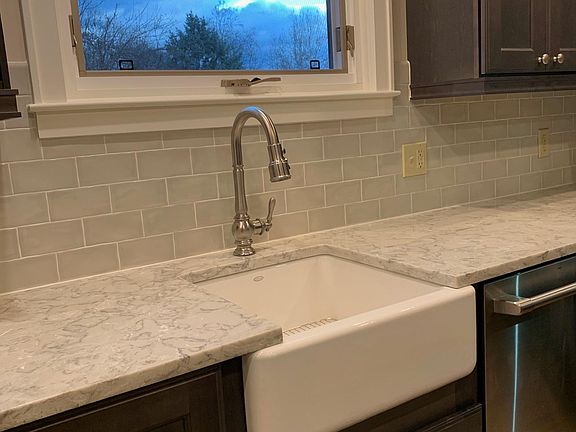 view from kitchen window