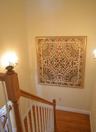 Stairs leading to second floor