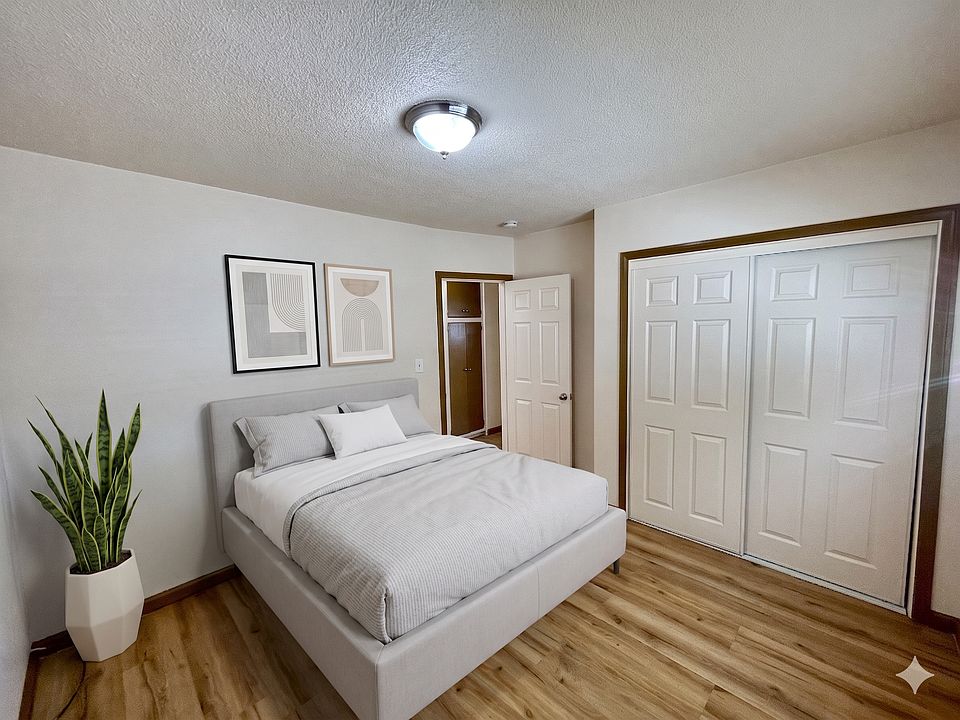 Bedroom 1 - virtually enhanced