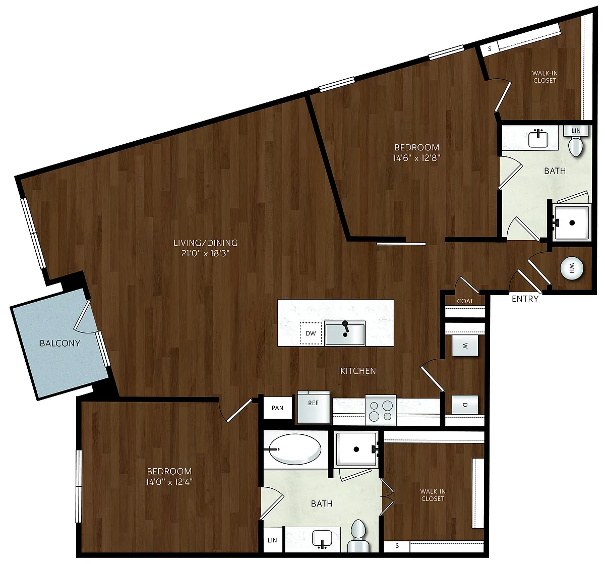 Floor plan B20