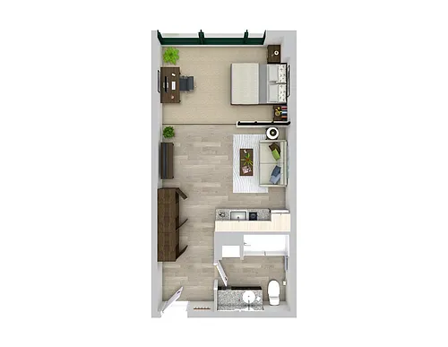 Floor plan The Charles
