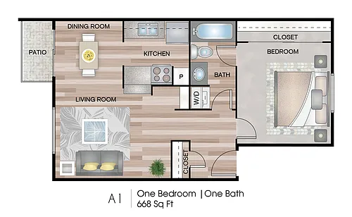 Floor plan A1