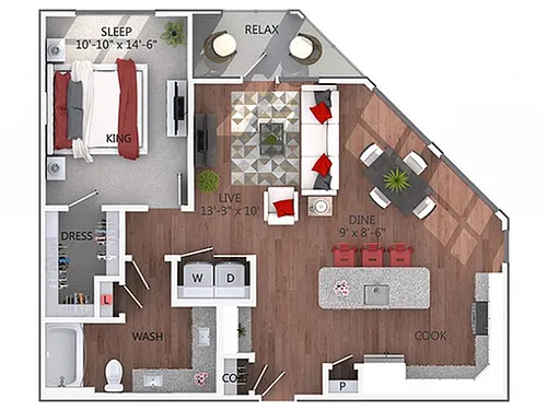 Floor plan A4a
