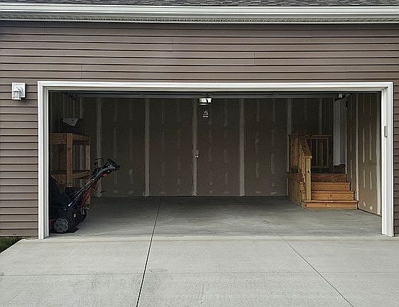 Fully Dry walled Garage