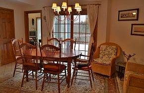 casual kitchen dining