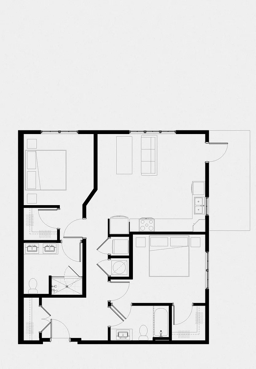 Floor plan 2BALT