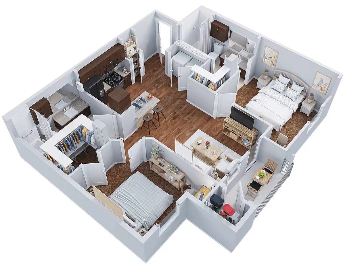 Floor plan B1