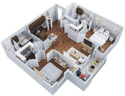Floor plan B1