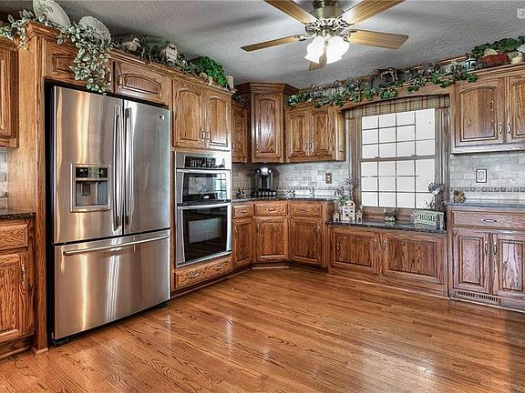 Remodeled kitchen with wood floors