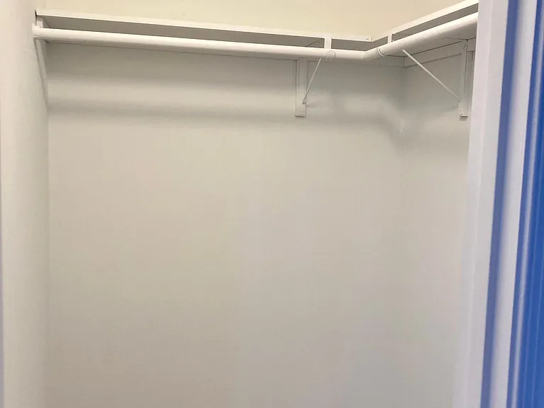 Large primary walk-in closet