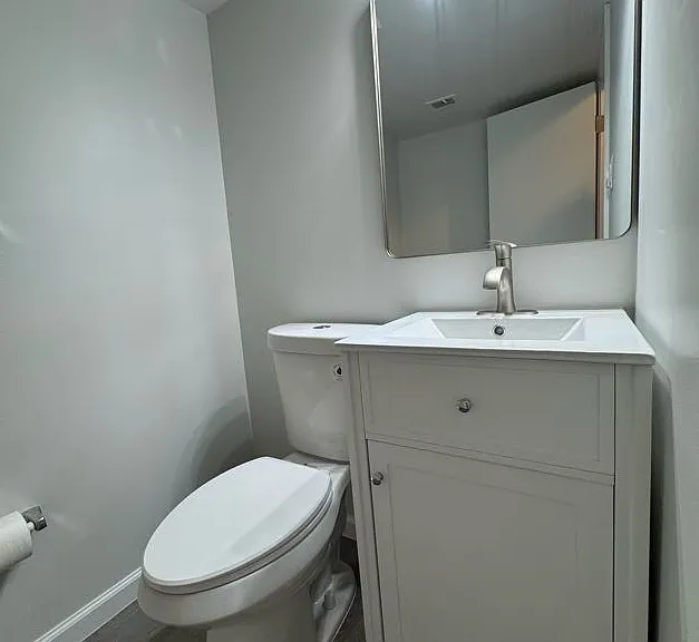 Basement bathroom