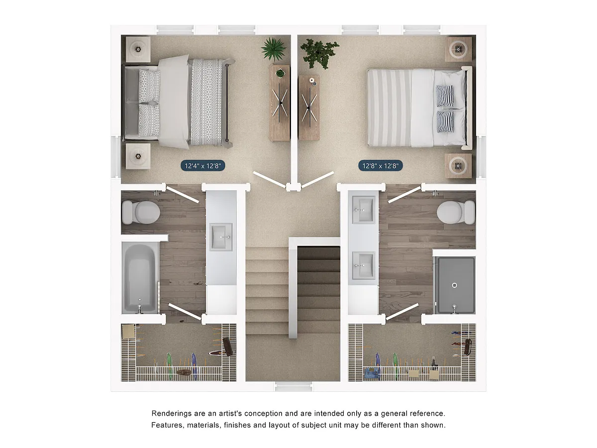 Floor plan Cottage B3