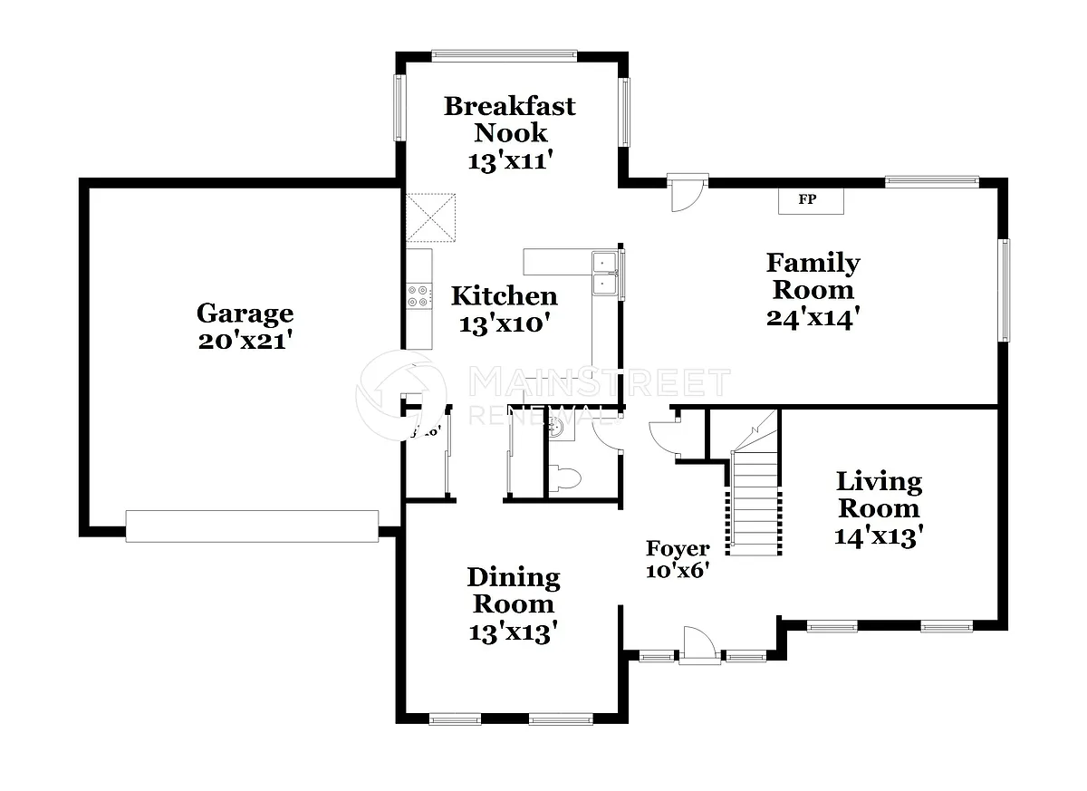 Floor Plan - 2315 McMurry Dr