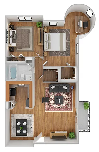 Floor plan The Windsor Turret