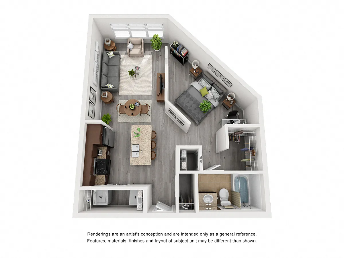 Floor plan A1 - Studio
