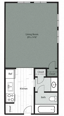 Floor plan Wedgwood Efficiency