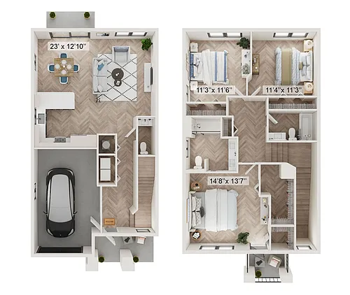 Floor plan Corina