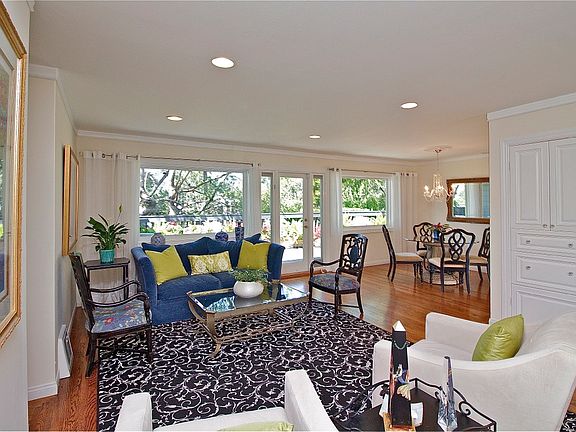 Living Room - Mt Tam View