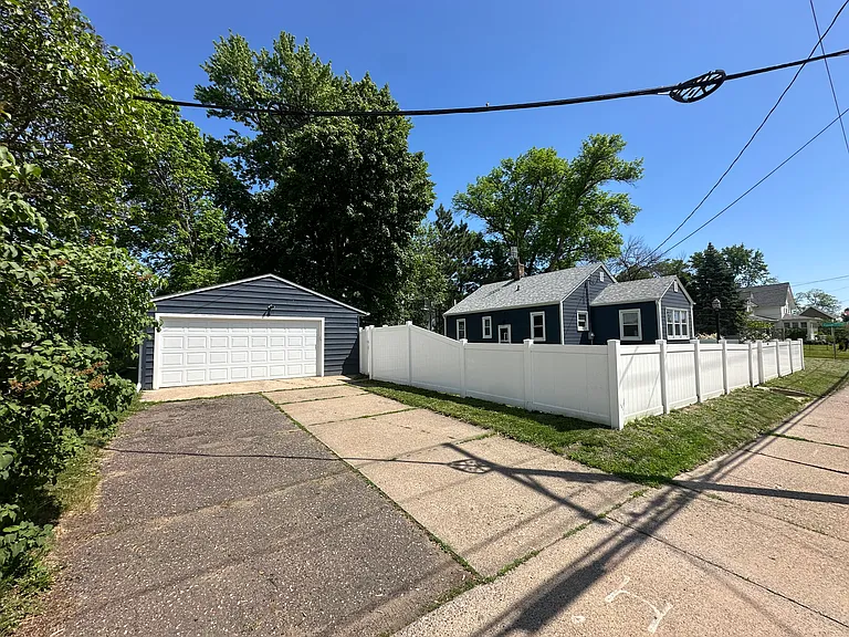 2 car garage and driveway