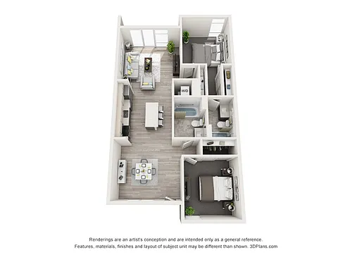Floor plan B8