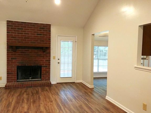 BRICK FIREPLACE