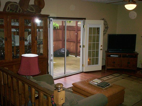Family room & patio