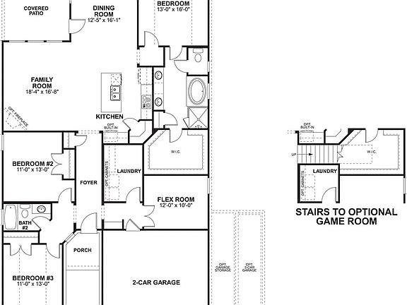 2447 Cottonwood II First Floor