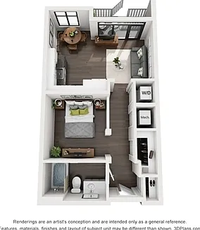 Suede (A4) floor plan Ellison On Broad