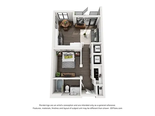 Floor plan Suede (A4)