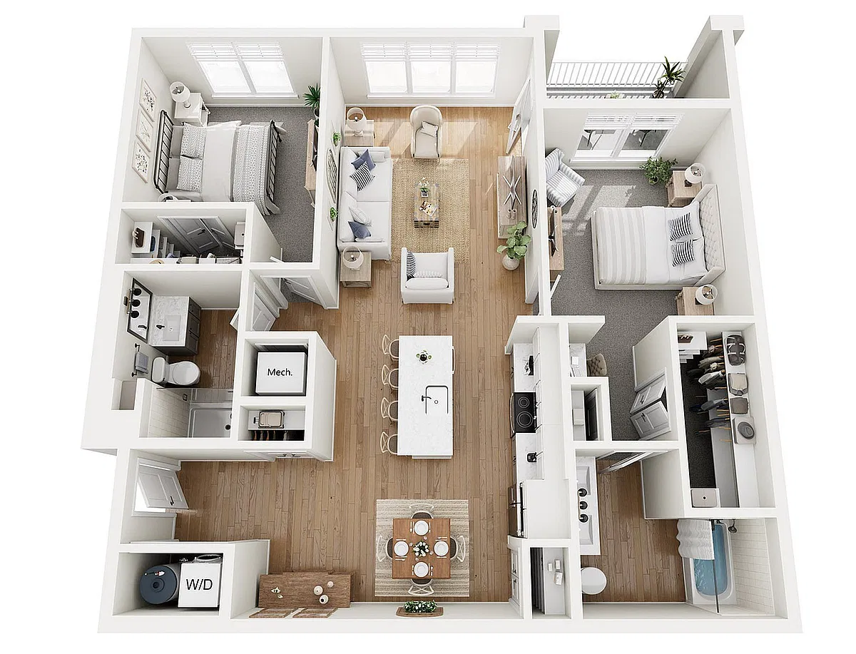 Floor plan B7