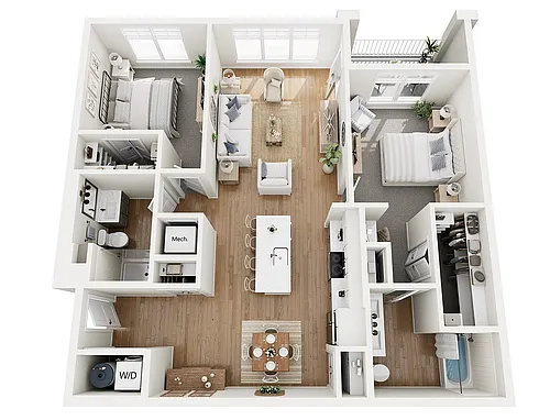 Floor plan B7