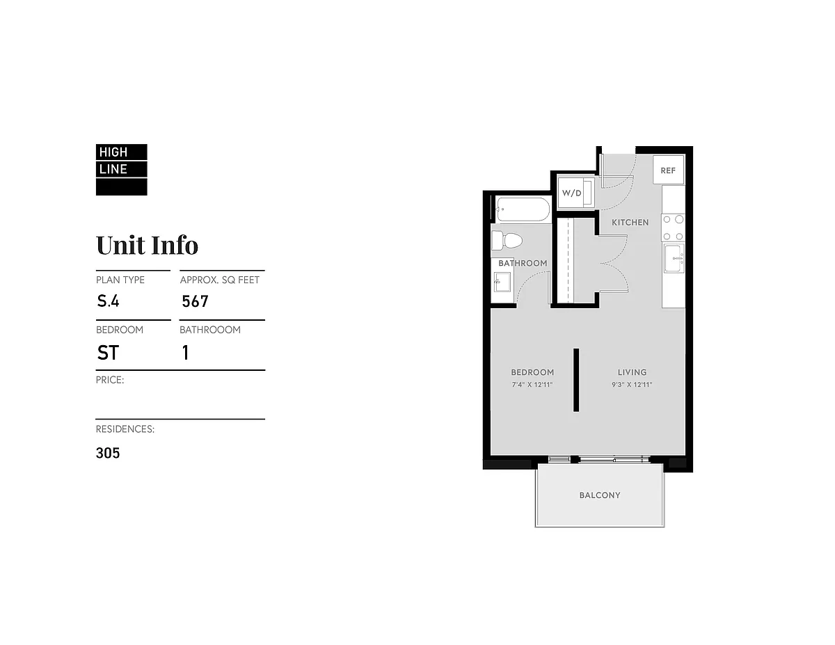 Floor plan HLS.4