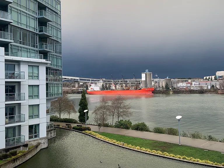 View from the balcony