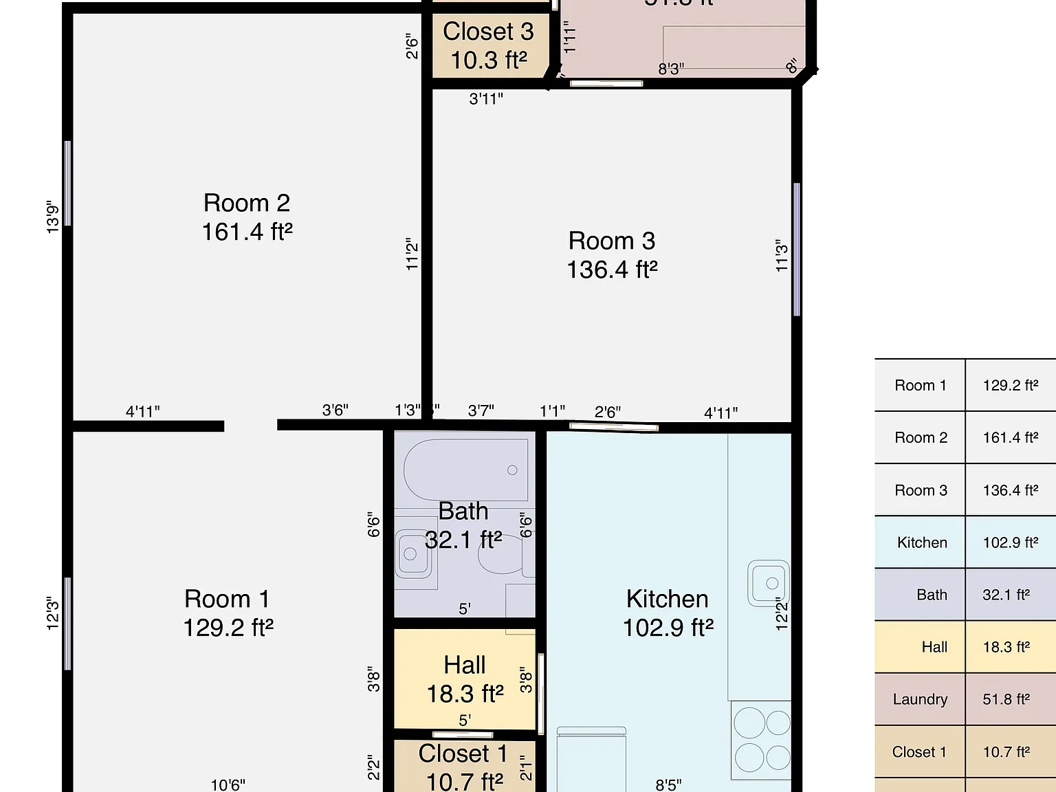 2 bed, 762 sqft, $1,000 — Photo 1