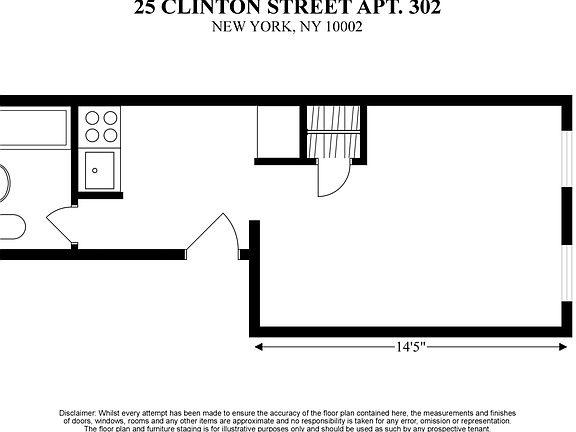 2nd image of 25 Clinton St APT 302