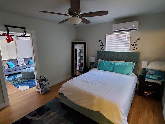 Bedroom (with ceiling fan and mini-split system)