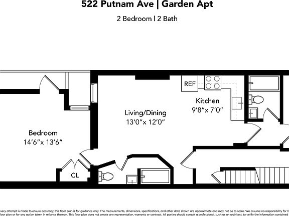 2nd image of 522 Putnam Ave #1