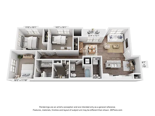 Floor plan C1