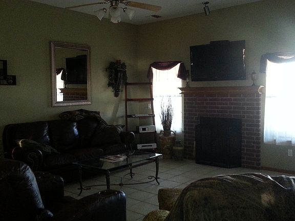 Living Room with Fireplace