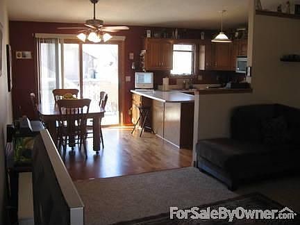 Slider to deck and backyard access
						:
						New ceiling fans in dining room and upstairs bedrooms lower cooling costs