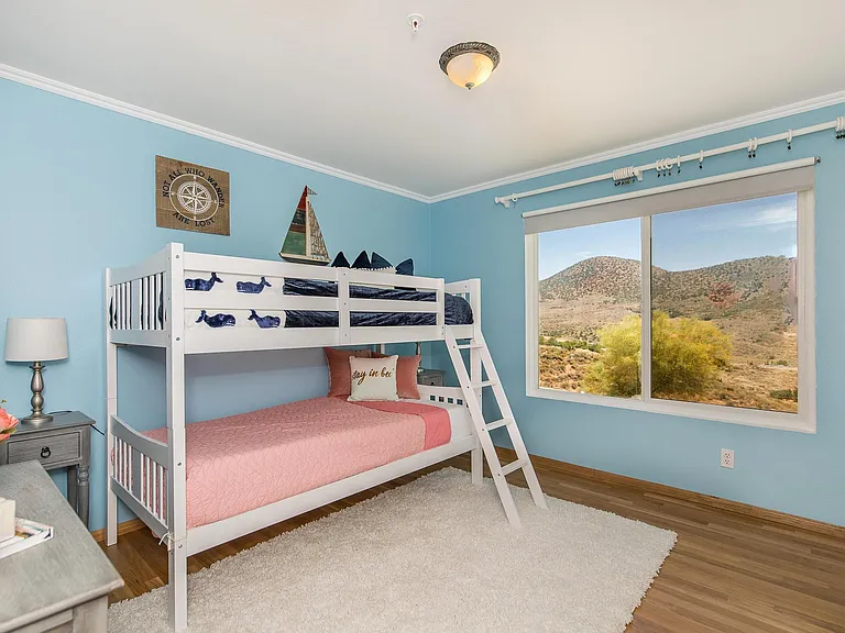 Kids bedroom. Trundle bed also available.