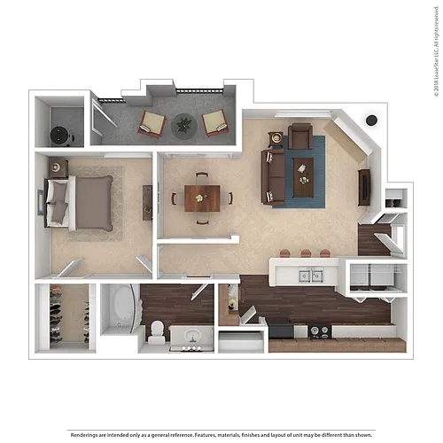 Floor plan Cascade 3