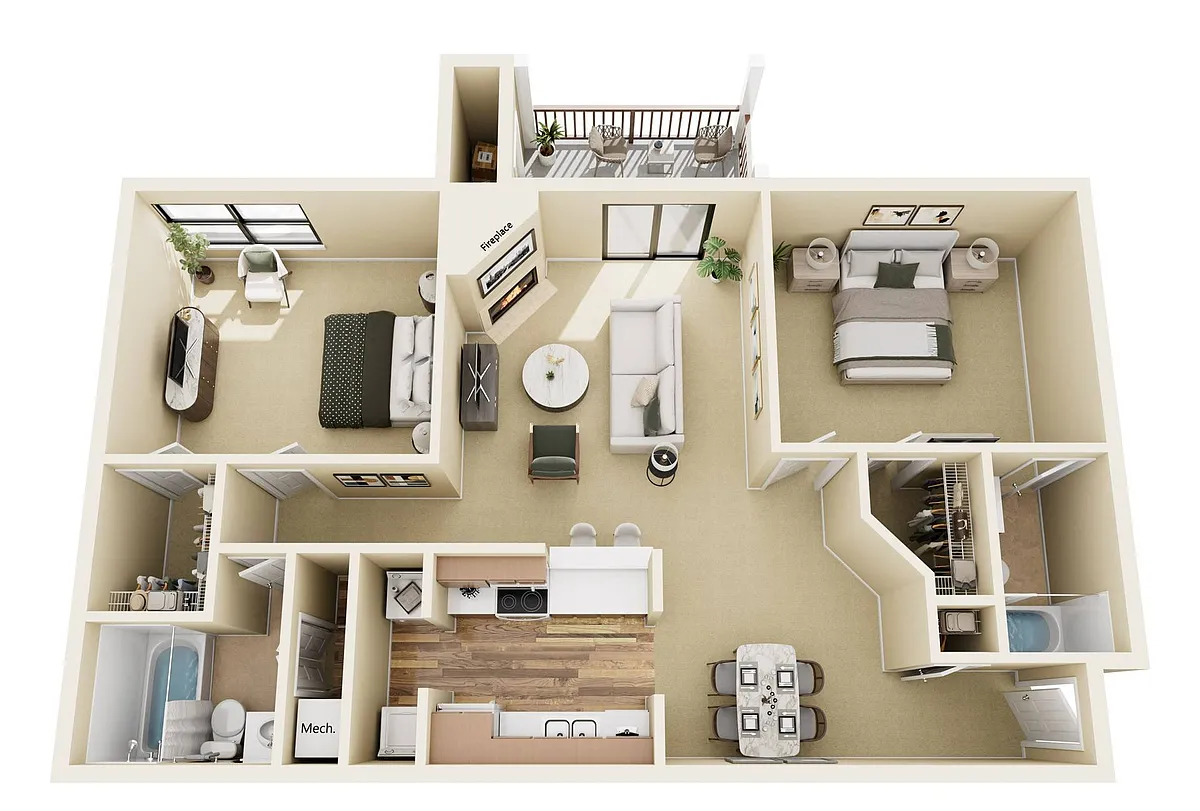 Floor plan Timberline