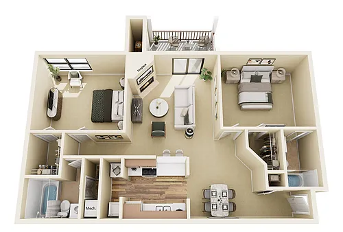 Floor plan Timberline