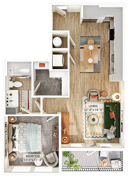 Floor plan A1