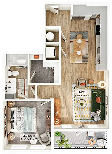 Floor plan A1