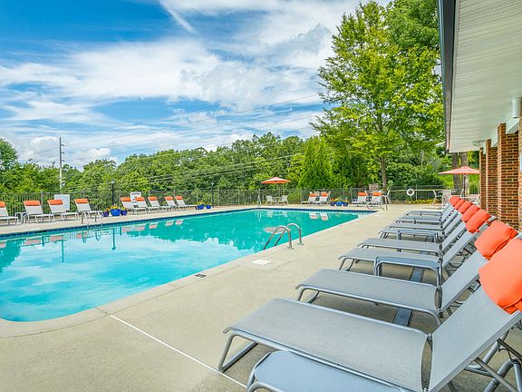 Sparkling Swimming Pool with Spacious Sundeck at Hawthorne at the Ridge in Madison, AL