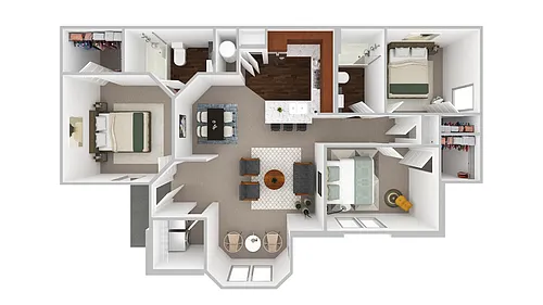 Floor plan 3 Bedrooms