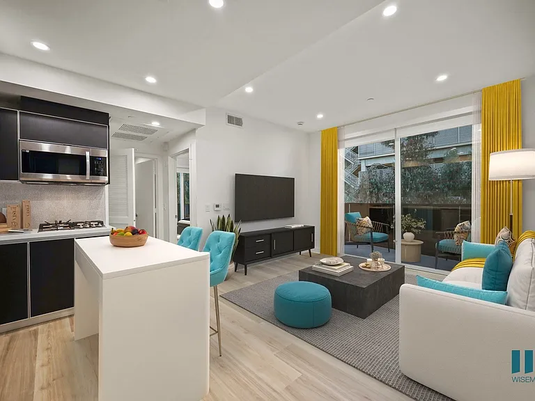Open-Concept Kitchen, Dining, and Living Room Space - Redwood Floor Plan